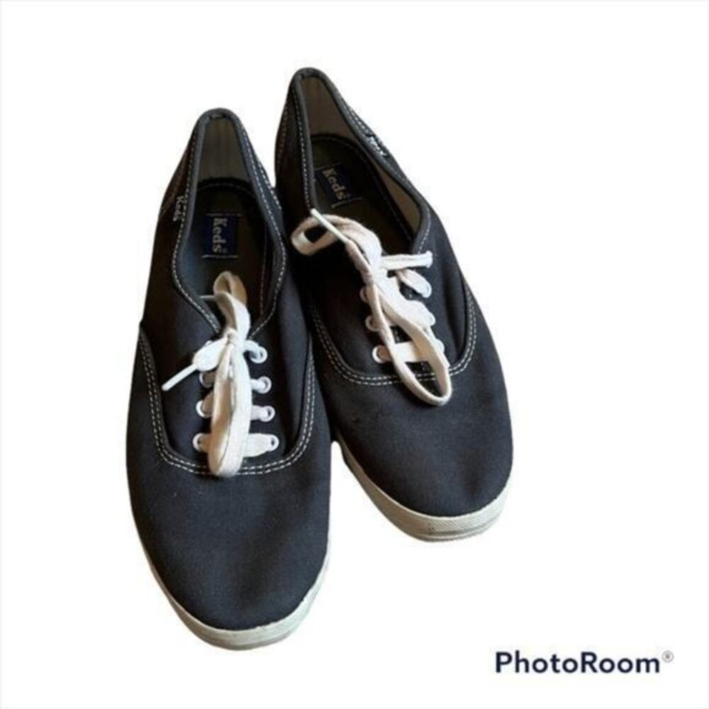 Navy blue Keds shoes